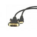 Gembird Kabel HDMI-DVI 1.8M (pozłacane końcówki)